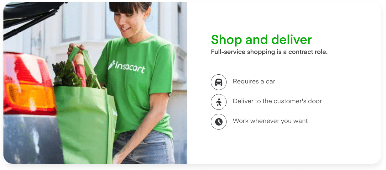 Instacart driver details