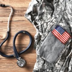 military doctor salary