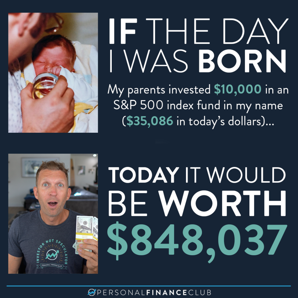 Investing on the day I was born
