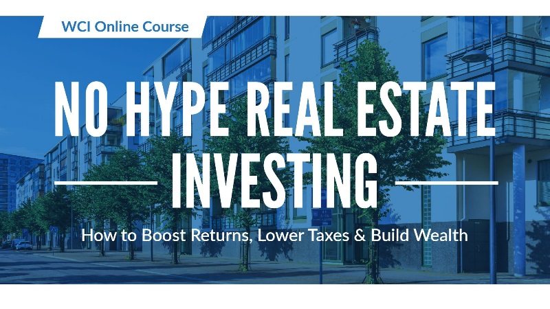 no hype real estate course graphic