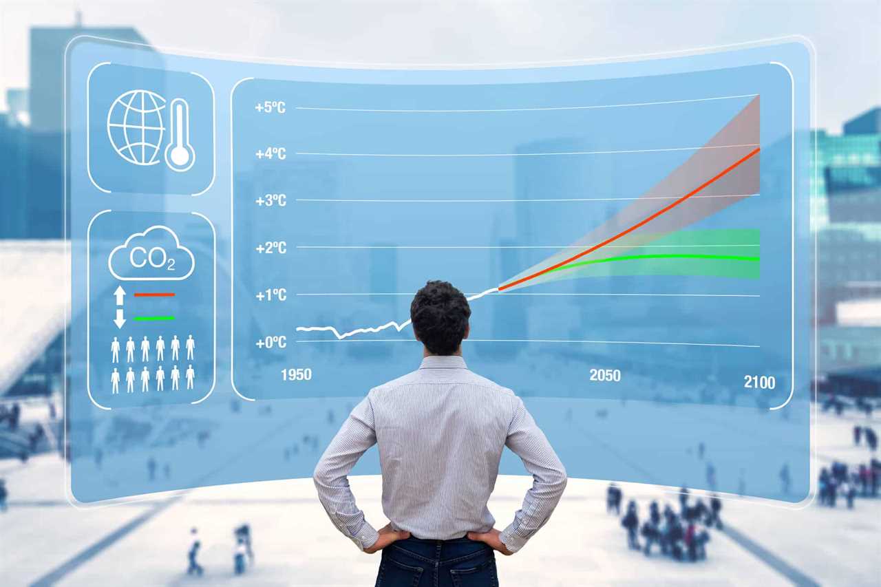 Man data analyze