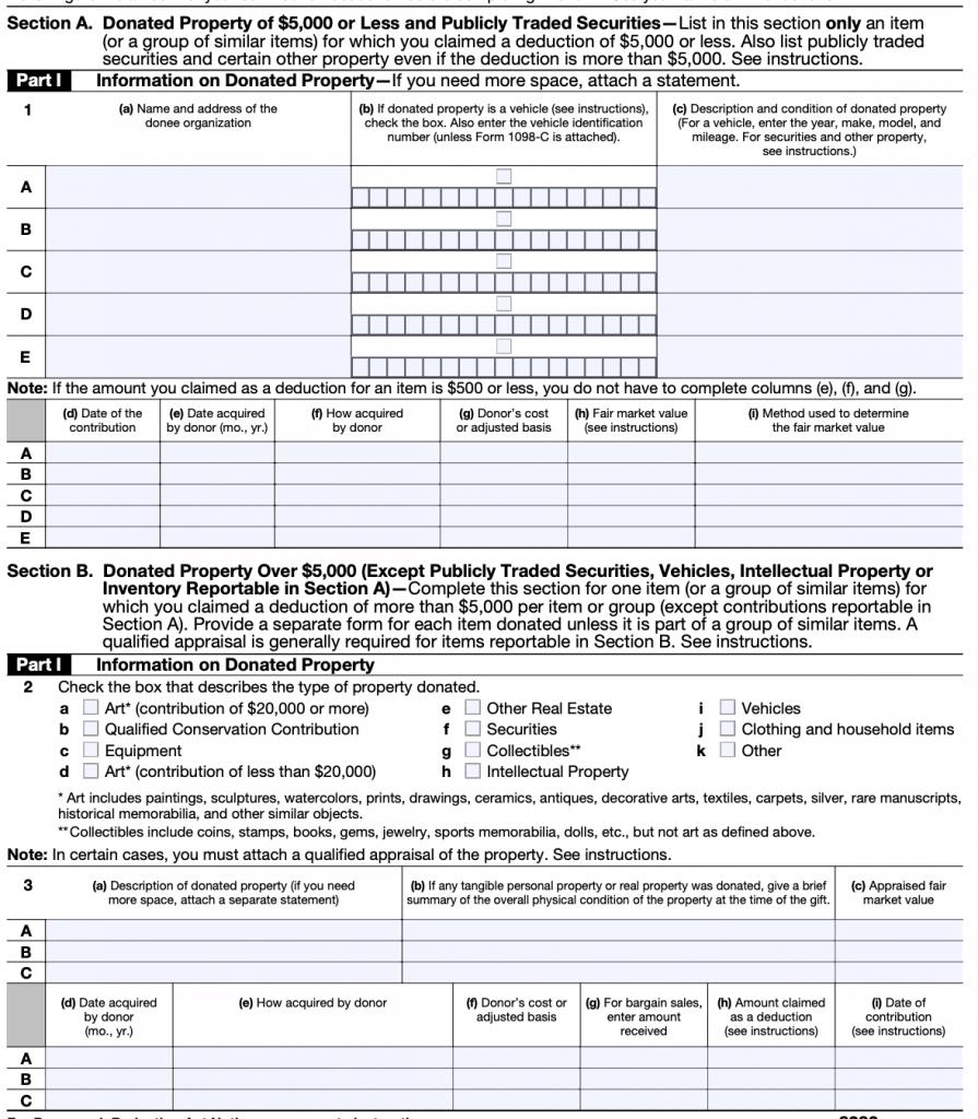 IRS Form 8283