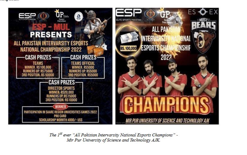 Championships organised by Gamer Pakistan Inc.