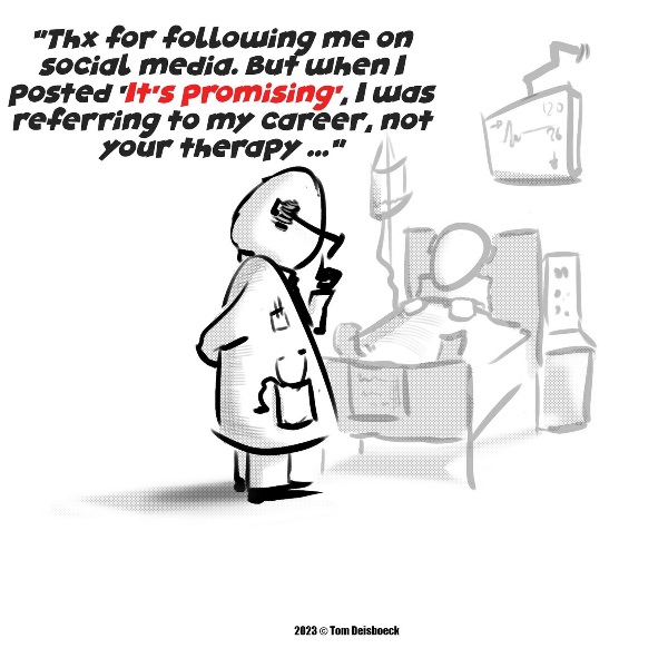 tom deisboeck doctor social media cartoon