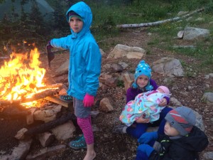 She's not very good at keeping her feet dry while backpacking, but she can rock a future value function.