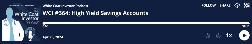 High-Yield Savings accounts