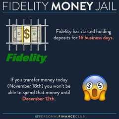 Fidelity deposit