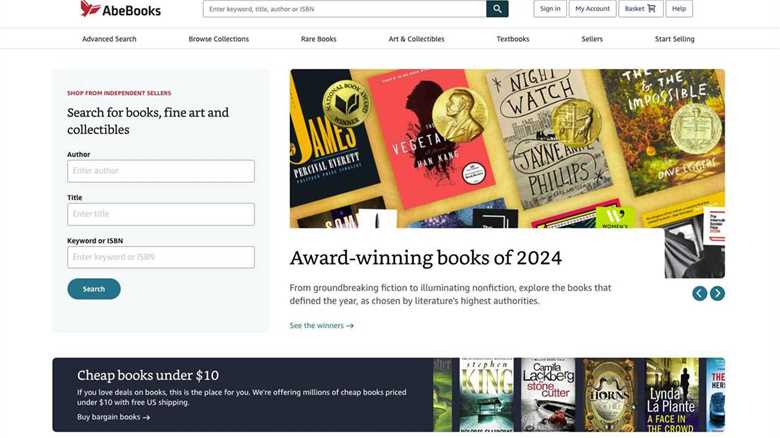 AbeBooks Review - Low Prices on Used Textbooks