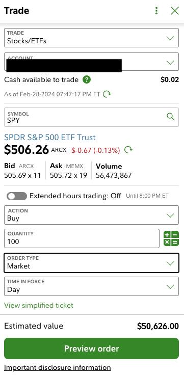 How TO Place Trade How To Place A Trade At Fidelity | Source: The College Investor