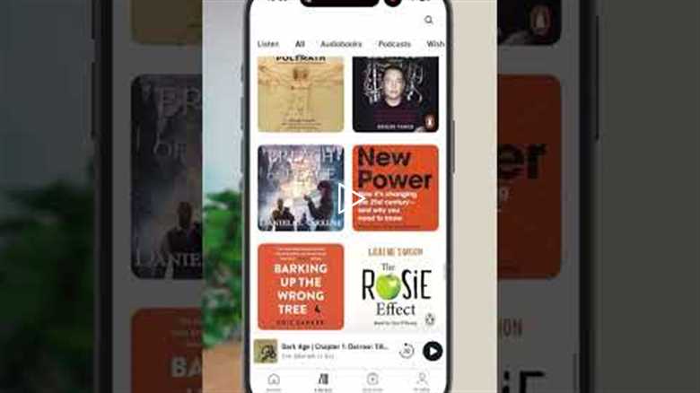 Tour my Audible library