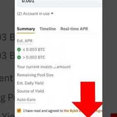 Bybit Easy Earn Tutorial in 26 Seconds