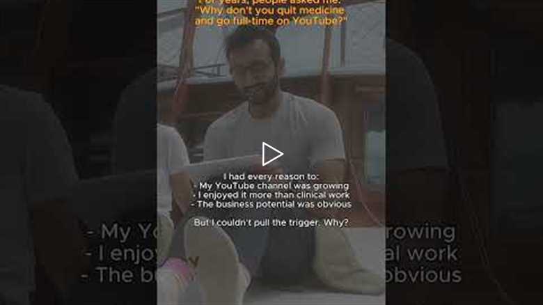 Why I Was Scared To Quit My Job For YouTube