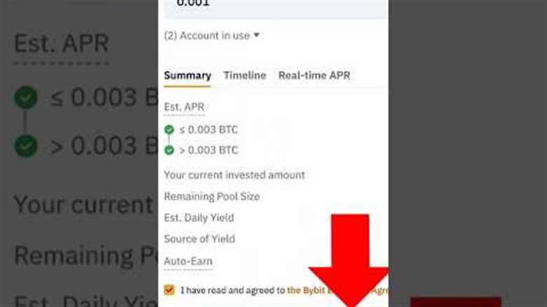 Bybit Easy Earn Tutorial in 26 Seconds