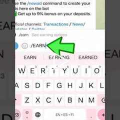 Telegram Bot: Earn Money on Your Phone