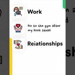 My daily quests framework for a fulfilled life