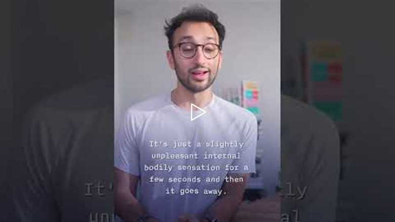 This is actually why you can't focus