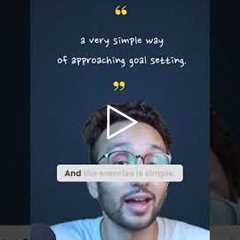 The goal setting trick that actually works