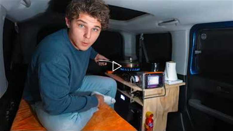 Solo Car Camping in the Snow