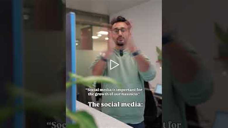 My social media manager posted this