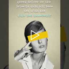 The 30-Second YouTube Rule