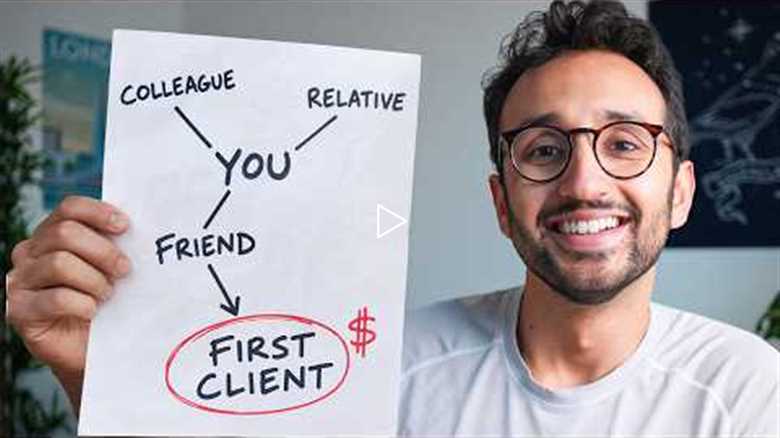 How to get your first client
